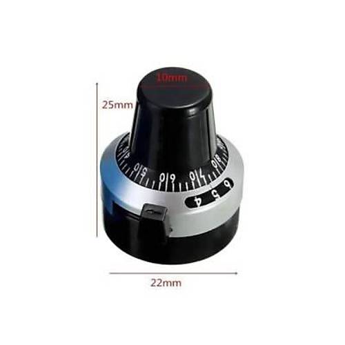 RDK-3-6.35 3590 Dial Hassas Potansiyometre Bal