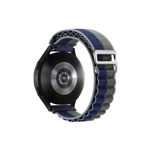 Newface Watch 20mm KR410 Kuma Kordon - Lacivert-Yeil