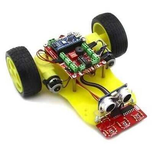 DuoBot izgi zleyen ve Engelden Kaan Robot - Demonte