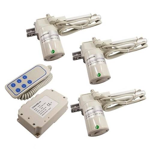 Kumandal Koltuk / Yatak Motoru Seti - 3 Motorlu