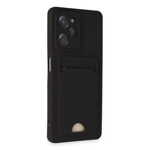Newface Xiaomi Poco X5 Pro 5G Klf Kelvin Kartvizitli Silikon - Siyah