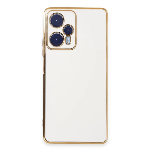 Newface Xiaomi Poco F5 Klf Volet Silikon - Beyaz