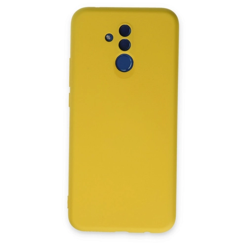 Newface Huawei Mate 20 Lite Klf Nano ii Kadife Silikon - Sar