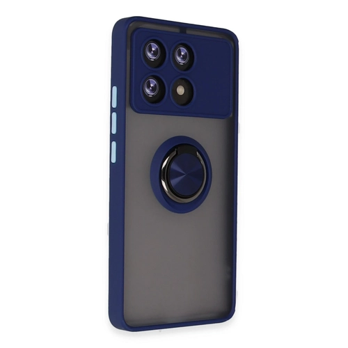 Newface Xiaomi Poco X6 Pro Klf Montreal Yzkl Silikon Kapak - Lacivert