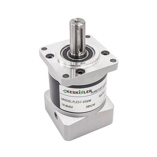 FLE57-05SW 1:25 38N.m Nema23 Step Motor Red�kt�r�