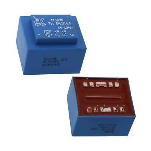RN130242 2x7.5V 1.2VA PCB Tipi Trafo - Transformatr