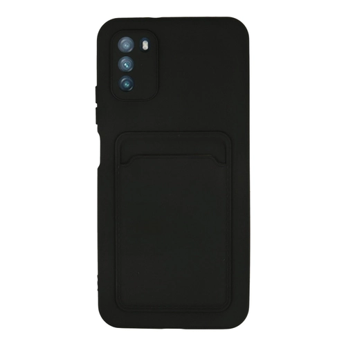 Newface Xiaomi Pocophone M3 Klf Kelvin Kartvizitli Silikon - Siyah