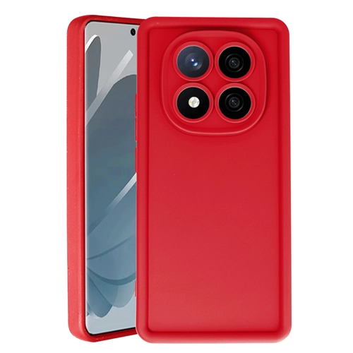 Newface Xiaomi Redmi Note 14 Pro 5G Klf Viera Silikon - Krmz