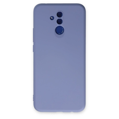 Newface Huawei Mate 20 Lite Klf Nano ii Kadife Silikon - Lila