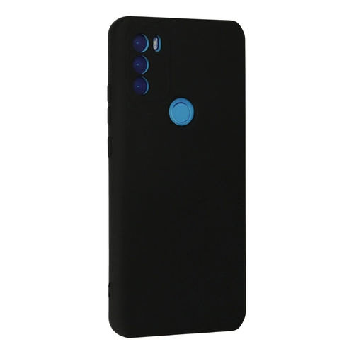 Newface General Mobile GM 21 Plus Klf Nano ii Kadife Silikon - Siyah
