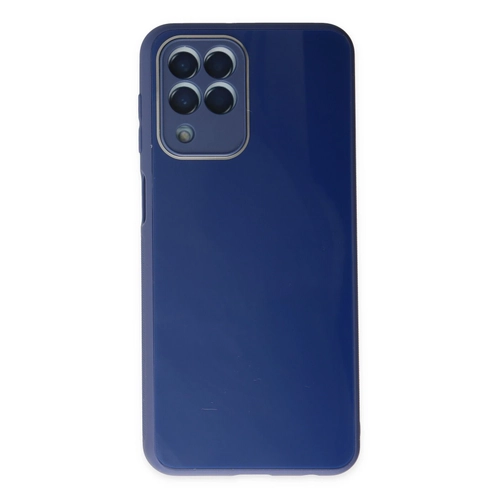 Newface Samsung Galaxy M33 Klf Glass Kapak - Lacivert