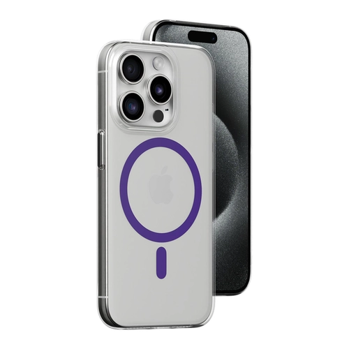 Joko iPhone 13 Pro Max Klf Bubble Magsafe Kapak - Mor