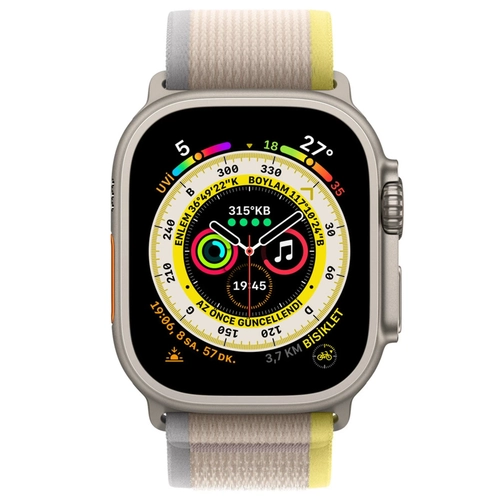 Newface Apple Watch 38mm Trail Kordon - Sar-Bej
