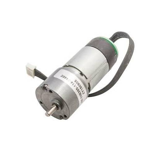 12V 20Rpm 33mm Redktrl ve Encoderli Dc Motor 33B395