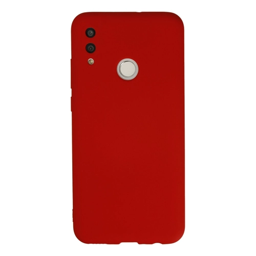 Newface Huawei P Smart 2019 Klf Nano ii Kadife Silikon - Krmz