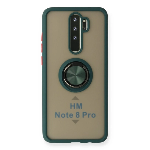 Newface Xiaomi Redmi Note 8 Pro Klf Montreal Yzkl Silikon Kapak - Yeil