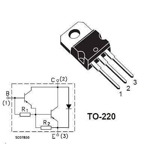 BDX54C - TO220 PNP Transistör