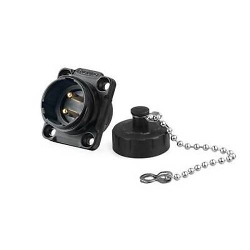 YM-20-C02SX-02-401 2-Pin Su Ge�irmez Konnekt�r - Erkek