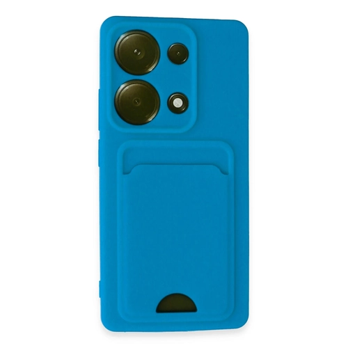 Newface Xiaomi Redmi Note 13 Pro 4G Klf Kelvin Kartvizitli Silikon - Mavi