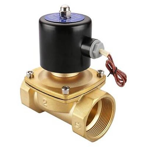 2W-500-50 DC 24V NC Elektromanyetik Valf - Solenoid Valf