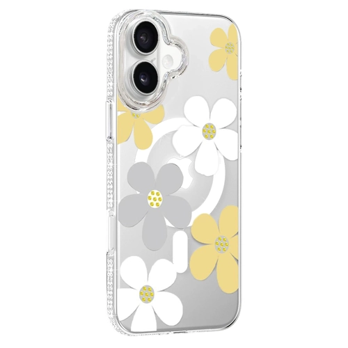 Joko Apple iPhone 16 Floral Magsafe Kapak - Sar