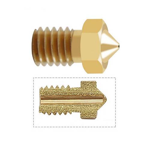 3D Yazc-Printer M6 1.75mm / 0.3mm V5-V6 Pirin Nozzle