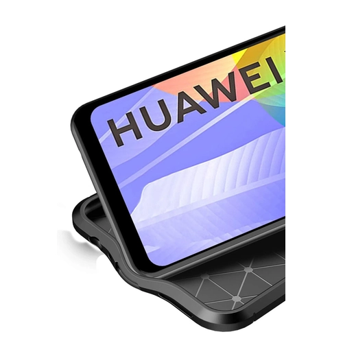 Newface Huawei Y6P Klf Auto Focus Kapak - Siyah