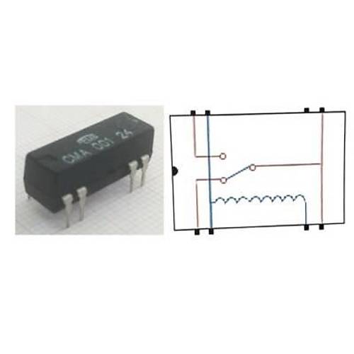CMA 001 24 Reed Rle Tek Kontak C/O 24VDC 0.25A
