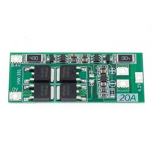 2S 20A BMS 8.4V 18650 Lityum Pil arj Koruma Devresi Balansl