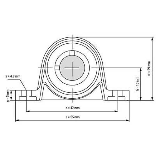 KP08 Yatakl Rulman 8mm
