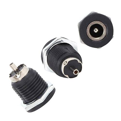 IC-258C DC Jak 2.1mm i Metal 12mm