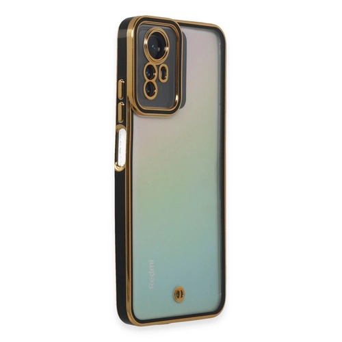 Newface Xiaomi Redmi Note 12S Klf Liva Lens Silikon - Siyah