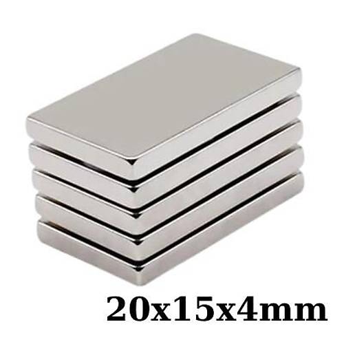 20x15x4mm Neodyum Gl Mknats - Neodim Magnet