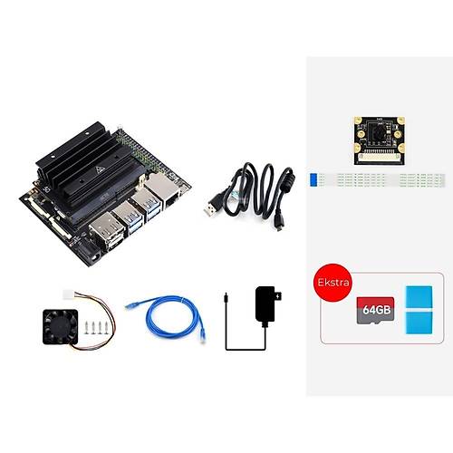 Waveshare Jetson Nano Gelitirme Kiti - KT B