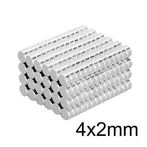 4X2mm Neodyum Gl Mknats - Neodim Magnet