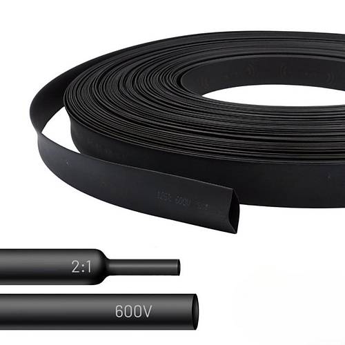 Gwest Woer Is le Daralan Makaron Siyah ap:40mm 50 Metre