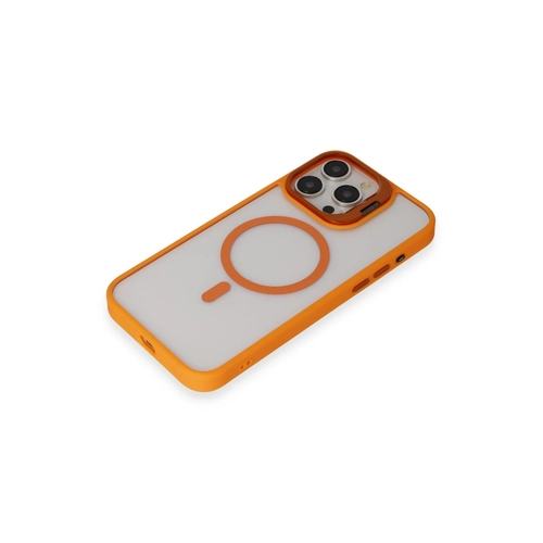 Joko iPhone 15 Pro Max Klf Roblox Lens Magsafe Standl Kapak - Turuncu