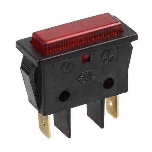 14x32mm 220V AC Sinyal Lambas - Krmz