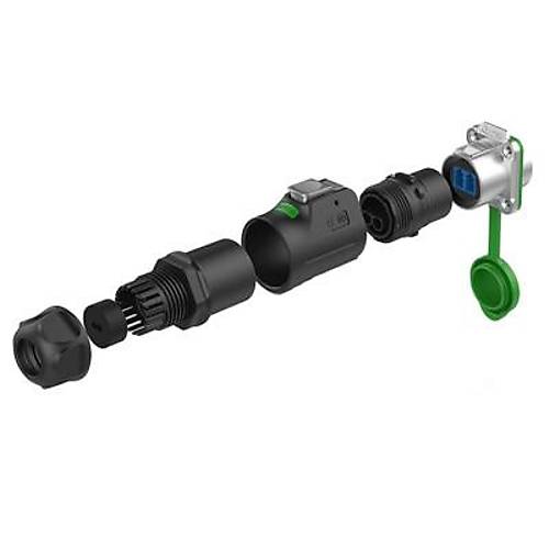 LP-24-C/LC/016/PE-41-003 Su Geirmez Fiber Optik Konnektr - Erkek