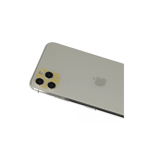 Newface iPhone 11 Pro Max Rainbow Kamera Lens Koruma Cam - Gold