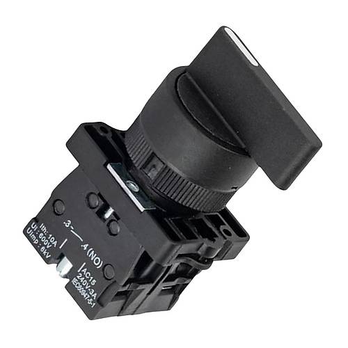 LAY5-EJ53 22mm Uzun Mandal Switch 1-0-2 Yayl (2NO)