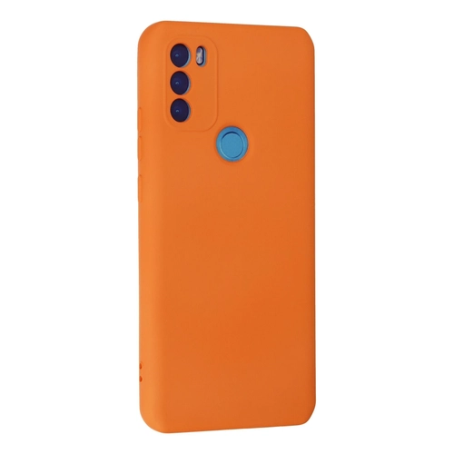 Newface General Mobile GM 21 Plus Klf Nano ii Kadife Silikon - Turuncu