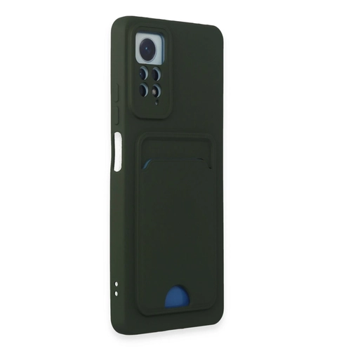 Newface Xiaomi Redmi Note 12 Pro 4G Klf Kelvin Kartvizitli Silikon - Koyu Yeil