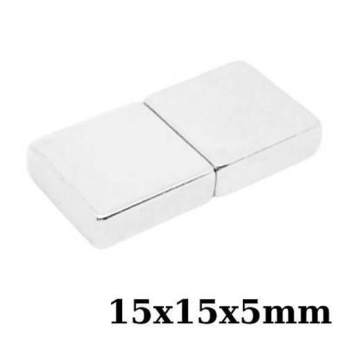 15x15x5mm Neodyum Gl Mknats - Neodim Magnet