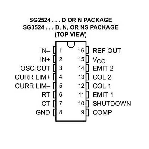 SG3524 DIP16 Entegre