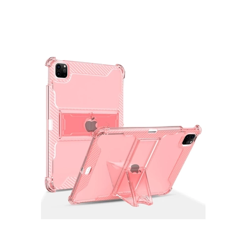 Newface Samsung Galaxy X510 Tab S9 FE 11 Klf Anti effaf Standl Tablet Silikon - Pembe