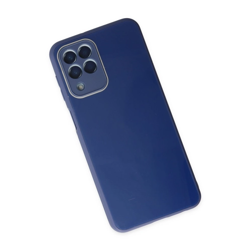 Newface Samsung Galaxy M33 Klf Glass Kapak - Lacivert