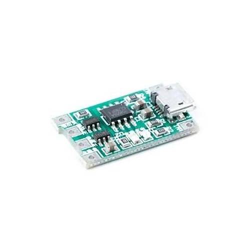 TP4056 3,7V Lityum Pil arj Modl - arj Dearj Korumal