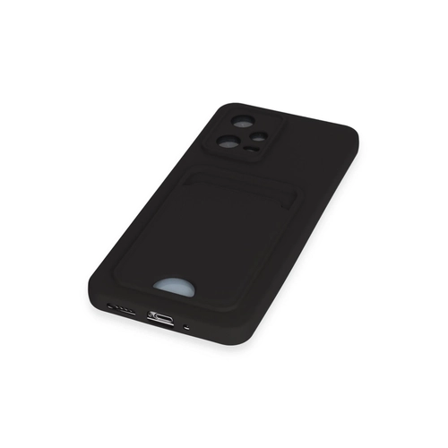 Newface Xiaomi Redmi Note 12 4G Klf Kelvin Kartvizitli Silikon - Siyah