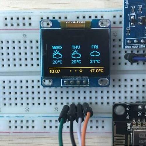 ESP8266 Hava Durumu lm Seti - Demonte Scaklk Nem ve Basn ler